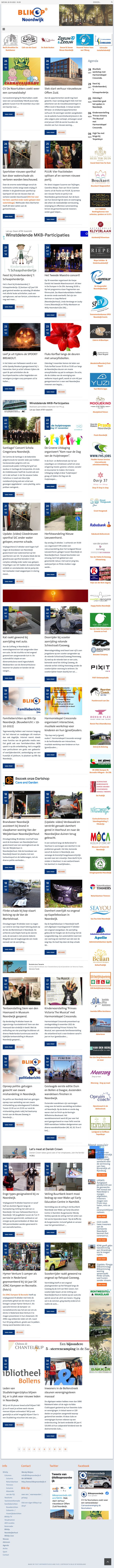 Website BlikOp Noordwijk