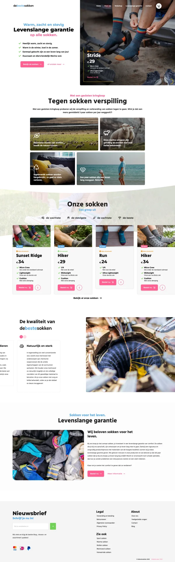 Website debestesokken