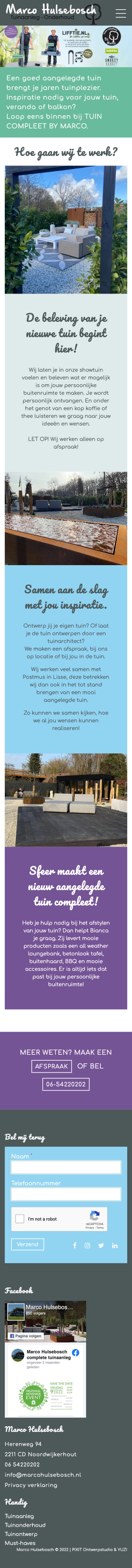 Website Marco Hulsebosch