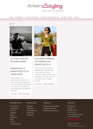 Website Ankerstyling