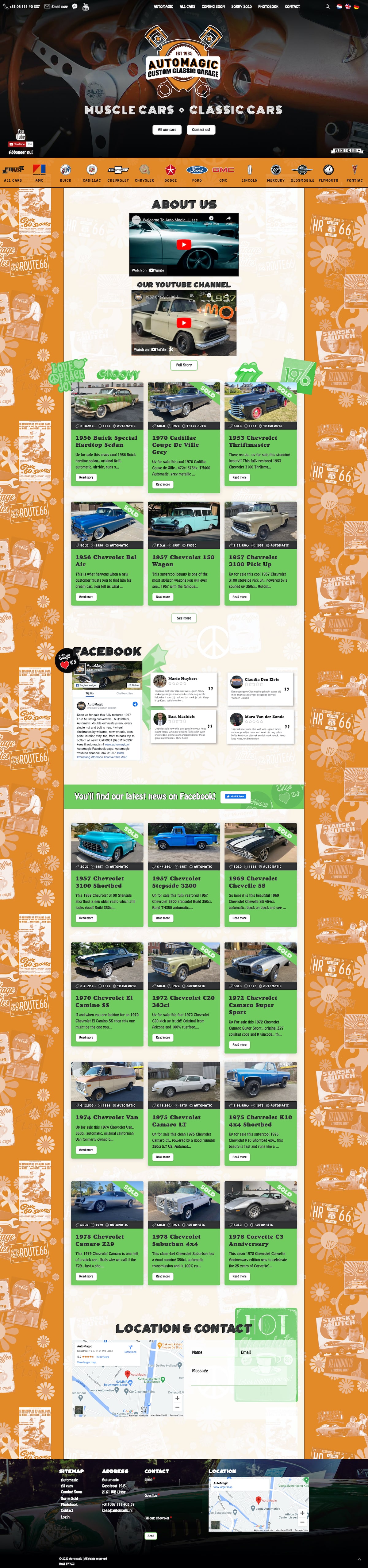 Website tablet voorbeeld