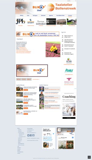 Website BlikOp Lisse