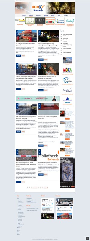 Website BlikOp Noordwijk