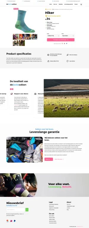 Website debestesokken